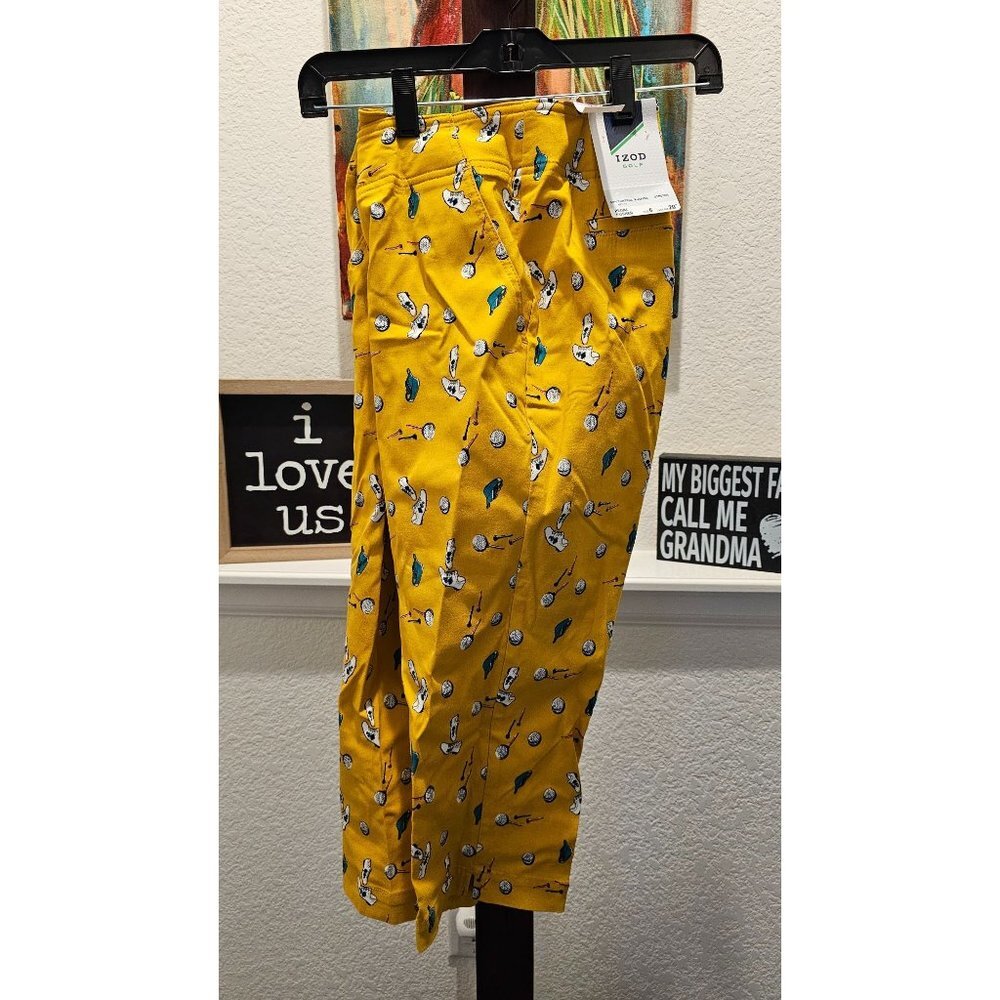 iZod Womens Golf Pedal pusher Pant, SZ 6, NWT